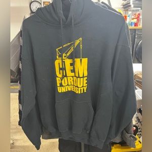 Black Purdue sweatshirt